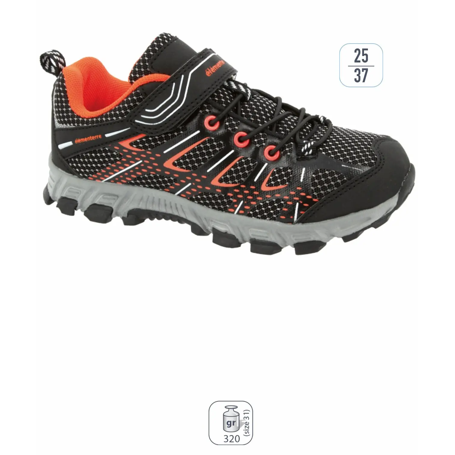 Chaussure de randonnée enfant tige basse Élémenterre Kempe