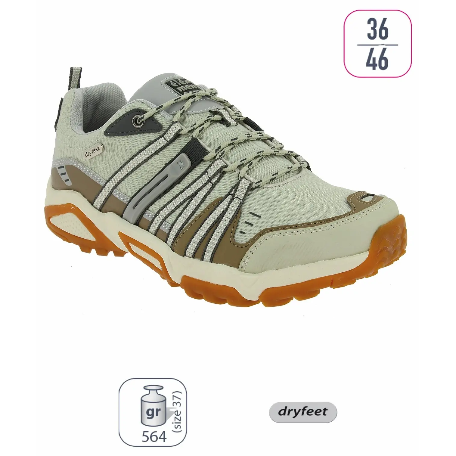 Chaussure de randonnée tige basse Élémenterre Omak