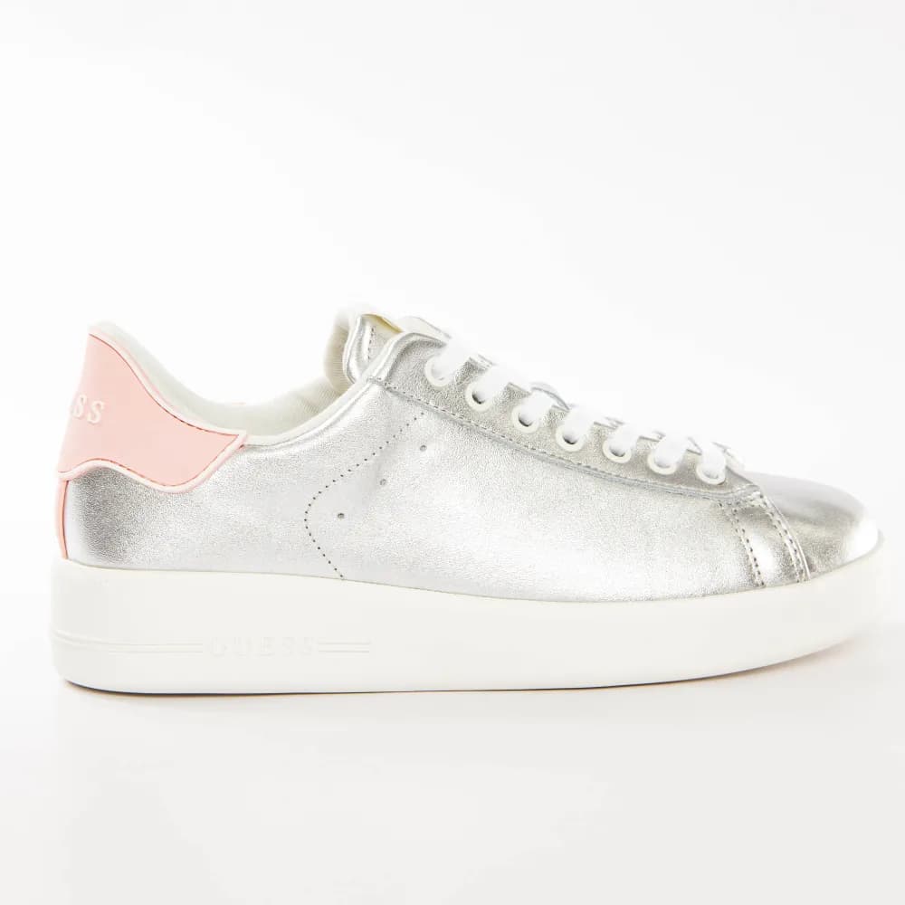 Basket Guess Classic silver Femme Argent